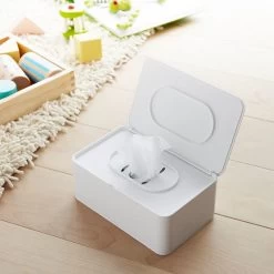 Yamazaki Bakje Voor Vochtige Doekjes - Wit - Met Deksel -Make-Up Poeder Verkoop 1200x1200 1178