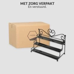 Confibel Nagellak Organizer - Nagellak Flesjes Houder - Essentiële Oliën Organizer - Rek Voor Flesjes - Wanddecoratie - Zwart -Make-Up Poeder Verkoop 1200x1200 1190