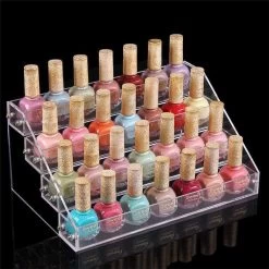 Nagellak Display 4 Lagen | Nagellak Rek | Nagellak Houder - Nagellak Opbergen -Make-Up Poeder Verkoop 1200x1200 1195