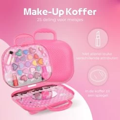 Make Up Koffer 25 Delig - Roze - Make Up Koffer Met Inhoud - Make Up Koffer Meisjes - Make Up Koffer Kinderen - Make Up Set Voor Meisjes -Make-Up Poeder Verkoop 1200x1200 1237