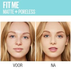 Maybelline Fit Me Matte & Poreless Foundation - 104 Soft Ivory 16 Maybelline Fit Me Matte & Poreless Foundation - 104 Soft Ivory -Make-Up Poeder Verkoop 1200x1200 124