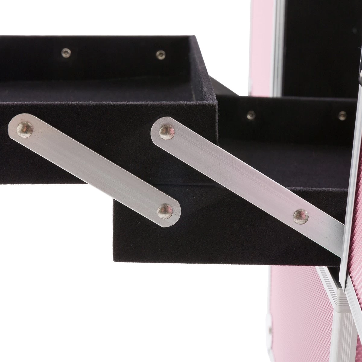 AREBOS Cosmeticakoffer Beauty Case Multikoffer 15 L Roze 8 AREBOS Cosmeticakoffer Beauty Case Multikoffer 15 L Roze - Afbeelding 8