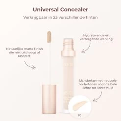 Meroda Universal Concealer - 1C | Lichtbeige Met Neutrale Ondertonen Voor De Hele Lichte Tot Lichte Huid - 30ml -Make-Up Poeder Verkoop 1200x1200 13