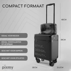 PIXMY® - MT130-S - Make Up Koffer - Cosmetica Koffer - DESIGN 16 PIXMY® - MT130-S - Make Up Koffer - Cosmetica Koffer - DESIGN -Make-Up Poeder Verkoop 1200x1200 1301