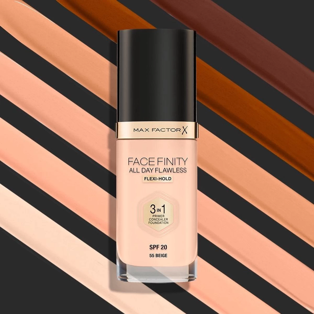 Max Factor Facefinity All Day Flawless 3-in-1 Liquid Foundation - 077 Soft Honey 5 Max Factor Facefinity All Day Flawless 3-in-1 Liquid Foundation - 077 Soft Honey - Afbeelding 5