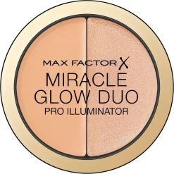 Max Factor Miracle Glow Duo Highlighter - 20 Medium 12 Max Factor Miracle Glow Duo Highlighter - 20 Medium -Make-Up Poeder Verkoop 1200x1200 314