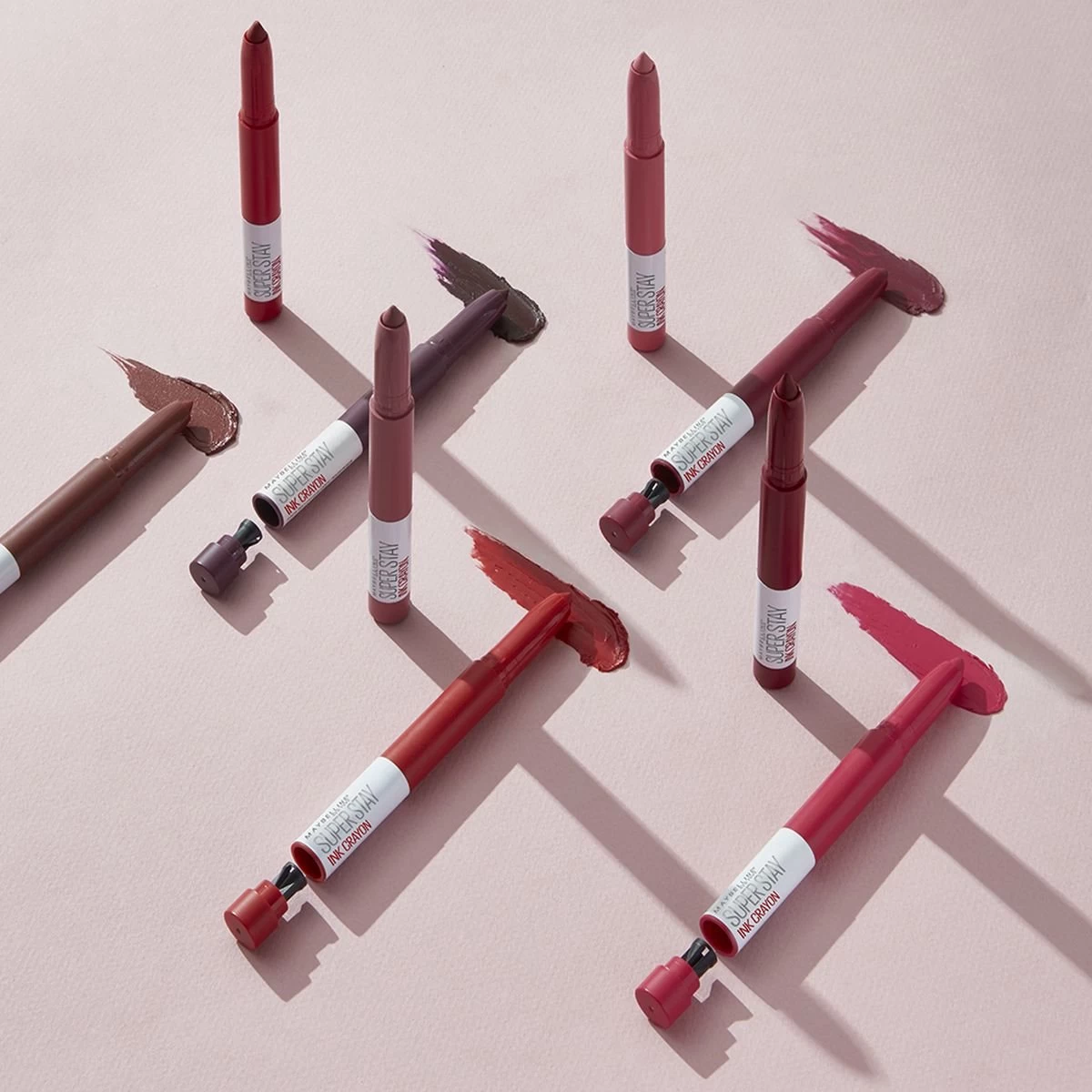 Maybelline SuperStay Ink Crayon Matte Lipstick - 10 Trust Your Gut 6 Maybelline SuperStay Ink Crayon Matte Lipstick - 10 Trust Your Gut - Afbeelding 6