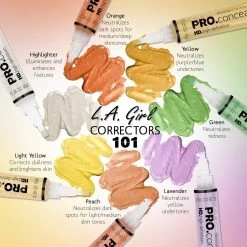 L.A. Girl - HD Pro Concealer - GC990 - Orange - Corrector - Oranje - Medium Tot Donkere Huid - Cruelty Free - 8 G -Make-Up Poeder Verkoop 1200x1200 48
