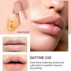 Merkloos Palm Cosmetics Lip Plumper Dag En Nacht (2 Stuks) - Lip Filler - Lip Vergroter - Volle Lippen - Gember Extract & Vitamine E - (Gratis Levering) -Make-Up Poeder Verkoop 1200x1200 509