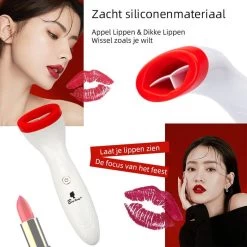 BenjaBeauty Lip Plumper - Lippen - Lipstick - Lippenbalsem - Rood - Wit 12 BenjaBeauty Lip Plumper - Lippen - Lipstick - Lippenbalsem - Rood - Wit -Make-Up Poeder Verkoop 1200x1200 511