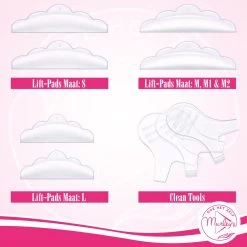 MURLEY'S Lashlift Set Met Wimperverf & Wenkbrauwverf, Met Zwarte Verf -Make-Up Poeder Verkoop 1200x1200 607