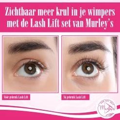 MURLEY'S Lashlift Set Met Wimperverf & Wenkbrauwverf, Met Zwarte Verf -Make-Up Poeder Verkoop 1200x1200 609