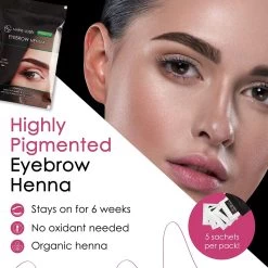 Henna Wenkbrauwverf Donkerbruin | Henna Brows |Geschikt Voor Minstens 25 Toepassingen -Make-Up Poeder Verkoop 1200x1200 638