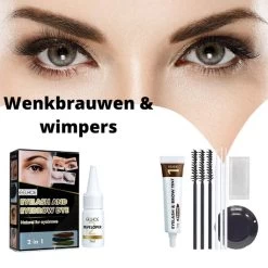 2 In 1 - Henna Wenkbrauwverf En Wimperverf - Bruin - Henna Brows - DIY Henna Brows Kit - Starterspakket 10 2 In 1 - Henna Wenkbrauwverf En Wimperverf - Bruin - Henna Brows - DIY Henna Brows Kit - Starterspakket -Make-Up Poeder Verkoop 1200x1200 644