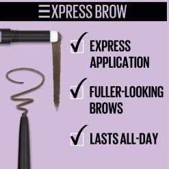 Maybelline Express Brow Duo Wenkbrauwpotlood - 05 Black Brown 32 Maybelline Express Brow Duo Wenkbrauwpotlood - 05 Black Brown -Make-Up Poeder Verkoop 1200x1200 868