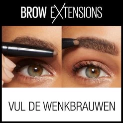 Maybelline Brow Extensions - 02 Soft Brown - Bruin Wenkbrauwpotlood - 10,5 Gr. -Make-Up Poeder Verkoop 1200x1200 900