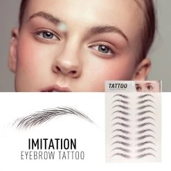 Wenkbrauw Sjabloon - Waterproof - Sjabloon - Stempel - Eyebrow Tattoo Sticker -Make-Up Poeder Verkoop 1200x1200 994