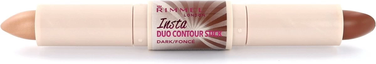 Rimmel London Insta Duo Contour Stick 300 Dark 3 Rimmel London Insta Duo Contour Stick 300 Dark - Afbeelding 3