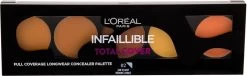 L'Oréal Paris LMU Inf.TCover Conceal.palette 2 Dark S Concealermake-up -Make-Up Poeder Verkoop 1200x367
