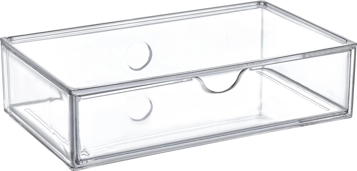 Box Up Make-Up Lade Organizer - Lade Module - Modulair - Transparant 2 Box Up Make-Up Lade Organizer - Lade Module - Modulair - Transparant - Afbeelding 2