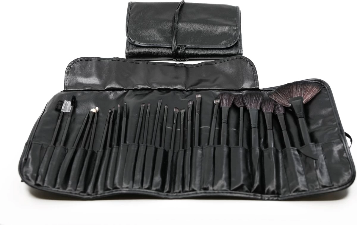 De Ultieme Make-up Ervaring: Cosmetische Spiegel Met 16 LED's En Set Van 24 Professionele Make-up Kwasten - Perfect Voor Een Vlekkeloze En Verlichte Look! Spiegel - Kwasten - Make-up Kwasten - Make-up Spiegel - Verlichting - LED - 6 De Ultieme Make-up Ervaring: Cosmetische Spiegel Met 16 LED's En Set Van 24 Professionele Make-up Kwasten - Perfect Voor Een Vlekkeloze En Verlichte Look! Spiegel - Kwasten - Make-up Kwasten - Make-up Spiegel - Verlichting - LED - - Afbeelding 6