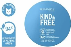 Rimmel London KIND & FREE Vegan Pressed Powder Gezichtspoeder 01 Translucent 24 Rimmel London KIND & FREE Vegan Pressed Powder Gezichtspoeder 01 Translucent -Make-Up Poeder Verkoop 1200x801