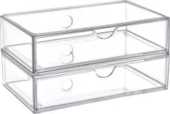 Box Up Make-Up Lade Organizer - Lade Module - Modulair - Transparant 9 Box Up Make-Up Lade Organizer - Lade Module - Modulair - Transparant -Make-Up Poeder Verkoop 1200x806