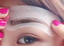 Merkloos Wenkbrauw Sjablonen (set Van 3) - Epileren - Wenkbrauwen Tekenen - Wenkbrauwpotlood - DisQounts -Make-Up Poeder Verkoop 1200x865 4