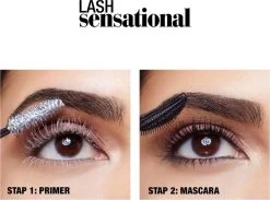 Maybelline New York - Lash Sensational Mascara - Very Black Waterproof - 9.5 Ml -Make-Up Poeder Verkoop 1200x891