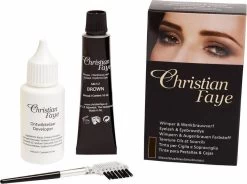 Christian Faye Wenkbrauw- En Wimperverfkit - Donkerbruin 6 Christian Faye Wenkbrauw- En Wimperverfkit - Donkerbruin -Make-Up Poeder Verkoop 1200x896 1