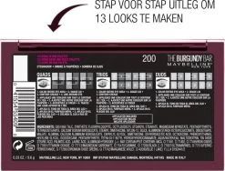Maybelline The Burgundy Bar Oogschaduw En Highlighter Palette – Limited Edition -Make-Up Poeder Verkoop 1200x911 1