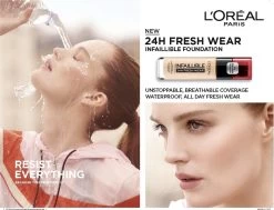 L’Oréal Paris Infallible 24H Fresh Wear Foundation - 20 Ivory 11 L’Oréal Paris Infallible 24H Fresh Wear Foundation - 20 Ivory -Make-Up Poeder Verkoop 1200x916