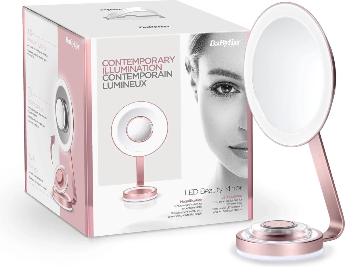 BaByliss ® LED Beauty Mirror 9450E - Make Up Spiegel 8 BaByliss ® LED Beauty Mirror 9450E - Make Up Spiegel - Afbeelding 8