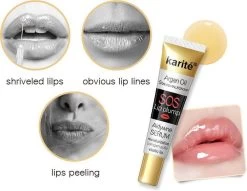 Karité SOS Lip Plumping Gloss - Lip Plumper - Vollere Lippen - Collageen - Argan Olie - Gehydrateerde Lippen - Lipgloss -Make-Up Poeder Verkoop 1200x929