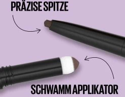 Maybelline Express Brow Duo Wenkbrauwpotlood - 05 Black Brown 27 Maybelline Express Brow Duo Wenkbrauwpotlood - 05 Black Brown -Make-Up Poeder Verkoop 1200x940 1