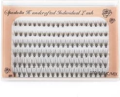 Individual Lashes | 120 Individuele Wimpers | 10D | Mix 8MM 10MM 12MM Combo | Sparkolia