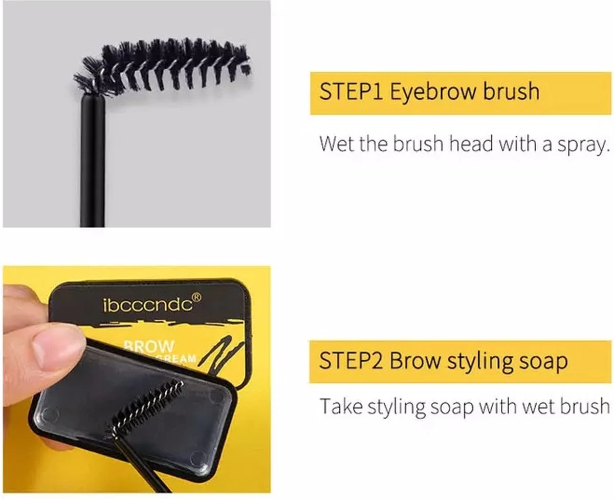 Palm Brow Styling Soap - 100% Vegan - Wenkbrauw Styling Zeep - Wenkbrauwgel Met Langdurig Effect – Veilig En Natuurlijk – Brow Shaping - Wenkbrauw Soap 10 Palm Brow Styling Soap - 100% Vegan - Wenkbrauw Styling Zeep - Wenkbrauwgel Met Langdurig Effect – Veilig En Natuurlijk – Brow Shaping - Wenkbrauw Soap - Afbeelding 10