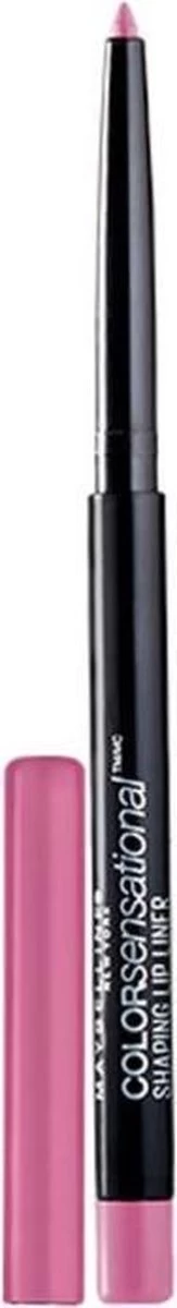 Maybelline Color Sensational Shaping Lipliner - 60 Palest Pink - Lipliner 11 Maybelline Color Sensational Shaping Lipliner - 60 Palest Pink - Lipliner - Afbeelding 11