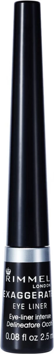 Rimmel London Exaggerate Eyeliner - 01 Black 10 Rimmel London Exaggerate Eyeliner - 01 Black - Afbeelding 10