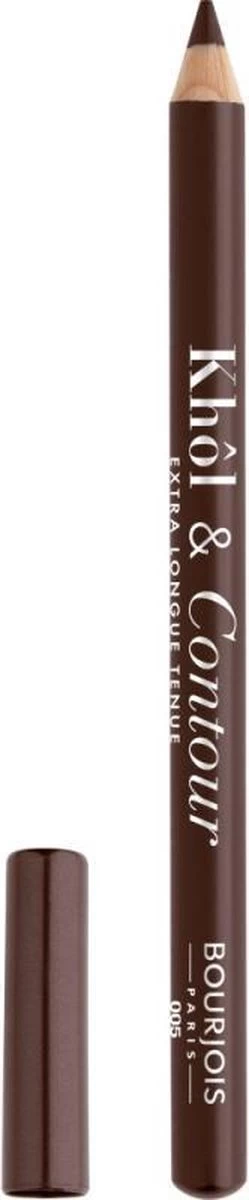 Bourjois Khol & Contour Extra Long Wear Oogpotlood - 005 Choco-Lacté 7 Bourjois Khol & Contour Extra Long Wear Oogpotlood - 005 Choco-Lacté - Afbeelding 7