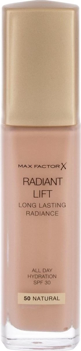 Max Factor - Radiant Lift Foundation - 050 Natural 8 Max Factor - Radiant Lift Foundation - 050 Natural - Afbeelding 8