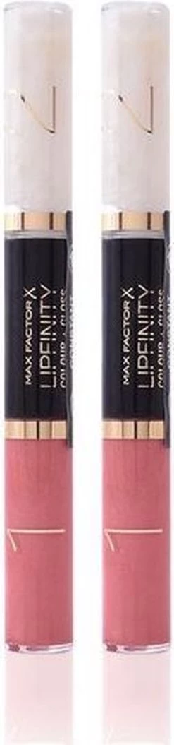 Max Factor Lipfinity Colour & Gloss Lipgloss - 570 Gleaming Coral -Make-Up Poeder Verkoop 281x1200 2