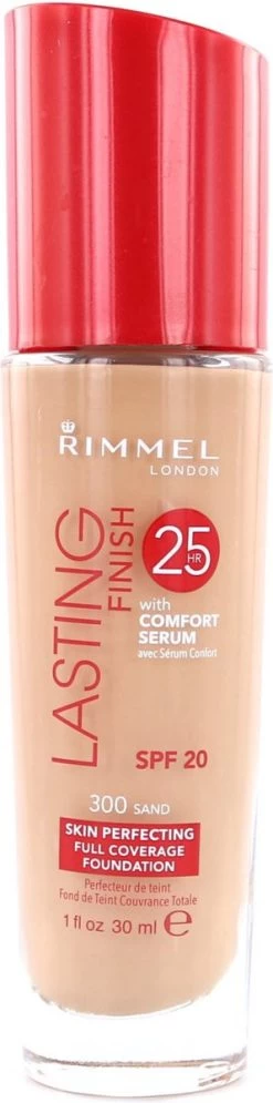 Rimmel London Lasting Finish Foundation - 300 Sand -Make-Up Poeder Verkoop 298x1200