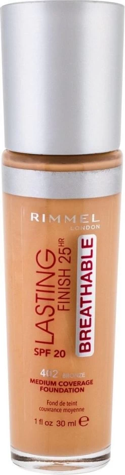 Rimmel London Lasting Finish Breathable Foundation Bronze - Beige -Make-Up Poeder Verkoop 316x1200 1