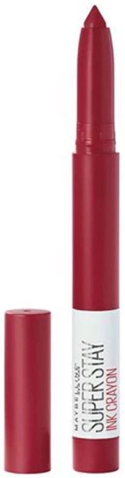 Maybelline SuperStay Ink Crayon Matte Lippenstift - 50 Own Your Empire - Rood - 14 Gr -Make-Up Poeder Verkoop 316x1200 4