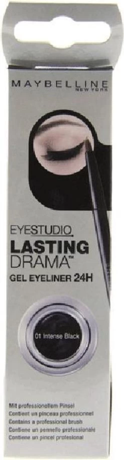 Maybelline Lasting Drama Gel Liner - Zwart - Eyeliner -Make-Up Poeder Verkoop 325x1200 7