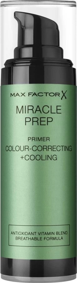 ​Max Factor - Miracle Prep Colour Correcting & Cooling Primer 30 Ml -Make-Up Poeder Verkoop 329x1200 2
