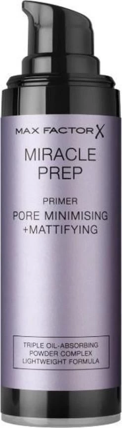 Max Factor Miracle Prep Primer Pore Minimising & Mattifying - 30 Ml -Make-Up Poeder Verkoop 343x1200