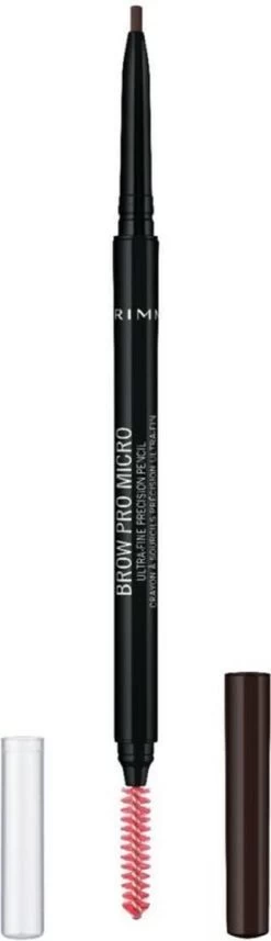Rimmel London Brow Pro Micro Wenkbrauwpotlood - 003 Dark Brown -Make-Up Poeder Verkoop 346x1200 2