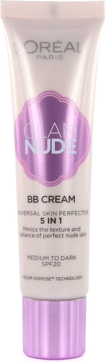L'Oréal Glam Nude BB Cream - Medium To Dark Skin 1 L'Oréal Glam Nude BB Cream - Medium To Dark Skin